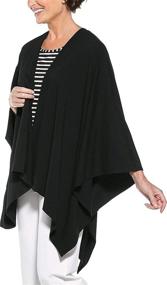 img 1 attached to 🏖️ Coolibar Women's Everyday Beach Wrap: Stylish Women's Accessories for Any Occasion