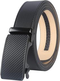 img 4 attached to 👔 Lavemi Leather Ratchet Automatic Men's Belts: Stylish and Sophisticated Accessories