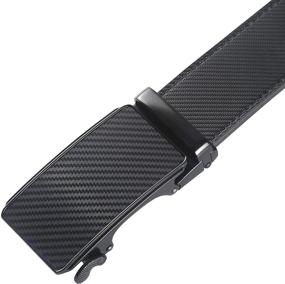 img 2 attached to 👔 Lavemi Leather Ratchet Automatic Men's Belts: Stylish and Sophisticated Accessories