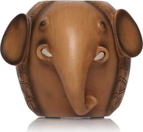 img 2 attached to 🐘 Resin Carving Elephant Pencil Holder - Stylish and Creative Pen Holder for Office or School Use