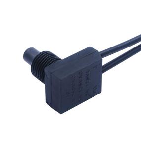 img 1 attached to 🔌 5 Pack of Waterproof 12V SPST On-Off Switches in Black - Ideal for RVs, Motorcycles and Cars - Model MXU-kp-107