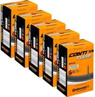 🚲 continental mtb bicycle tubes - 26, 27.5, 28, 29 (1.75-2.25) with presta valve 42mm - value bundle of 5 bike tubes logo