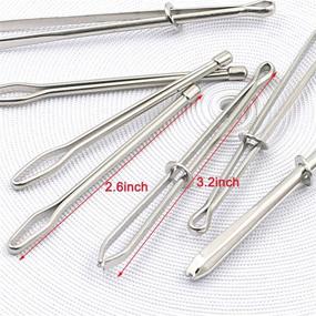 img 1 attached to 👖 8 Pack of Replacement Drawstrings for Pants, Sweatpants, Hoodies, Scrubs, Jackets, Shorts - 53" Long, includes 3 Drawstring Threader Tools