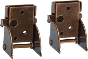 img 1 attached to Rockler 32754 Posi-Lock Folding Leg Bracket (Pair): Secure and Convenient Leg Support Solution