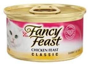 img 1 attached to 🐱 Fancy Feast Classic Chicken Feast Canned Cat Food - 24 pack of 3-oz cans