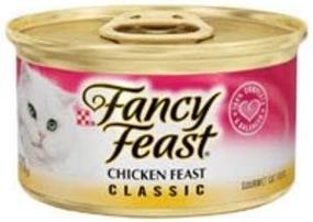 img 3 attached to 🐱 Fancy Feast Classic Chicken Feast Canned Cat Food - 24 pack of 3-oz cans