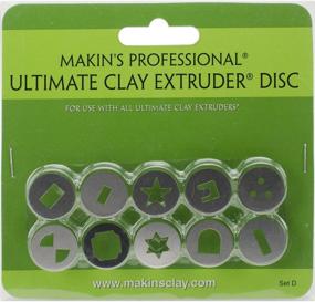 img 1 attached to 📐 Makin's Professional Clay Extruder Set D - Ultimate Discs 10/Pkg