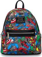 🎒 loungefly marvel character fashion backpack: show off your superhero style! логотип