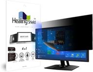 🔒 enhanced 32" wide monitor privacy screen protection filter - healing shield widescreen monitor [blue-light] [anti-glare] [data confidentiality] [anti-scratch] логотип