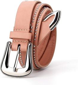 img 4 attached to Radmire Womens Western Vintage Belts Women's Accessories and Belts