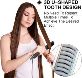 img 3 attached to ShySwan Hair Straightener Brush: Combining Speed, Safety, and Style for Flawless Straight Hair!