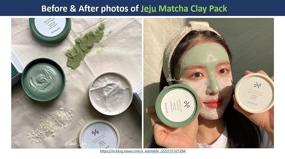 img 3 attached to 🍵 The Ultimate Matcha Clay Facial Pack for Detoxifying, Cleansing & Purifying Pores | Dr.Ceuracle Leegeehaam Green Tea Mask for Youthful & Hydrating Skin