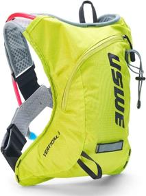 img 1 attached to 🟨 USWE Vertical 4 Crazy Yellow Hydration Pack: Stay Hydrated with Style!