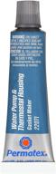 🔧 permatex 22071 water pump and thermostat rtv silicone gasket - 0.5 oz: durable sealant solution logo
