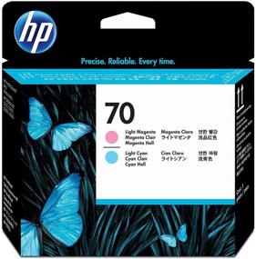 img 2 attached to 🖨️ HP 70 Light Magenta & Light Cyan DesignJet Printhead (C9405A) for DesignJet Z5200, Z3200, Z3100 & Z2100: Superior Performance for Large Format Printing