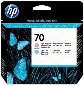 img 3 attached to 🖨️ HP 70 Light Magenta & Light Cyan DesignJet Printhead (C9405A) for DesignJet Z5200, Z3200, Z3100 & Z2100: Superior Performance for Large Format Printing