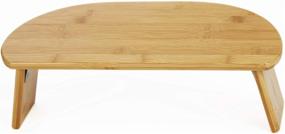 img 4 attached to 🪔 Optimal Vipassana and Transcendental Meditation Companion: Green Eos Bamboo Ergonomic Folding Seiza Bench