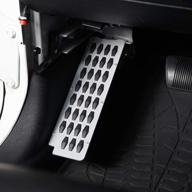 🚘 jeep wrangler jk & unlimited hooke road dead pedal driver foot rest pad kick panel (2007-2018) logo
