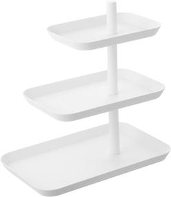 img 4 attached to 🍽️ Yamazaki Home Appetizer Serving Stand Organizer