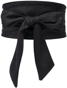 img 4 attached to Aecibzo Women Bowknot Velvet Around Women's Accessories