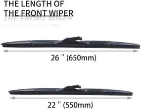 img 1 attached to Ford Explorer Windshield Wiper Blades