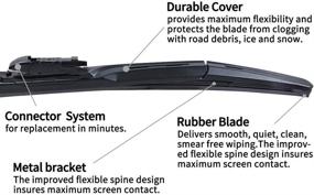 img 2 attached to Ford Explorer Windshield Wiper Blades