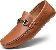 👞 stylish and comfortable vostey loafers driving casual bmy3002 men's shoes - perfect footwear for men on the go logo