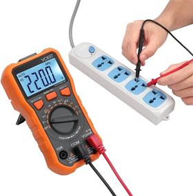 img 2 attached to 🔧 Proster Autoranging Multimeter 6000 Counts: An Advanced AC DC Current Tester Voltage Meter with Alligator Clips - TRMS NCV Temperature Capacitance Diode Audible Continuity Meter