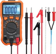 🔧 proster autoranging multimeter 6000 counts: an advanced ac dc current tester voltage meter with alligator clips - trms ncv temperature capacitance diode audible continuity meter logo