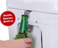 🔒 noa store cooler lock bracket: secure your yeti/rtic coolers with bottle opener | premium stainless steel (316l) логотип