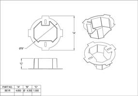 img 1 attached to Усовершенствованная восьмиугольная электрическая коробка IMBAPrice для эффективной установки.