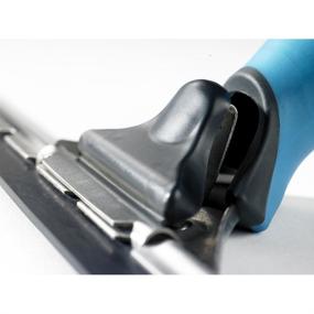 img 2 attached to Moerman Pro Stainless Steel Window Squeegee with Anti-Slip Comfort Grip, Dura-Flex Rubber Blade, 12