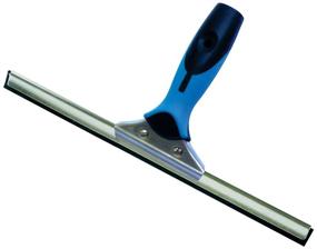 img 4 attached to Moerman Pro Stainless Steel Window Squeegee with Anti-Slip Comfort Grip, Dura-Flex Rubber Blade, 12