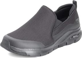img 4 attached to 👟 Skechers Banline Oxford Charcoal Black Men's Shoes: Unbeatable Style and Comfort