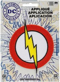 img 4 attached to DC Comics Originals Flash Logo 🏃 Patch: Show your fandom with this stylish application!