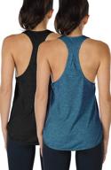 🔥 icyzone women's workout tank tops - athletic yoga tops, racerback running tank top (pack of 2) - enhancing your seo логотип