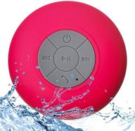 💦 ultimate music companion: wynco shower speaker bluetooth - waterproof, hands-free & portable – rosepink logo