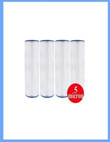 img 2 attached to CFS 2006 Compatible American Plumber W20CLA Whole House Sediment Filter Cartridge 5 Micron for Well Pump Irrigation – Pack of 4