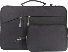 img 4 attached to Megoo 12Inch Sleeve Case With Accessory Pouch For Microsoft Surface Pro X/7/6/5/4/3 12