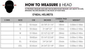 img 3 attached to 🔥 O'Neal 5 Серия взрослых шлемов для офф-роуда с дизайном "Wingman", размер L - Великолепная защита и стиль.