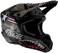 🔥 o'neal 5 series unisex-adult off-road helmet in wingman design, size large – ultimate protection and style logo