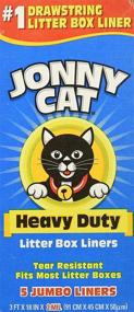 img 1 attached to JONNY CAT Cat Litter Box Liners - Bundle of 10 Liners (5 per Box) for Improved SEO