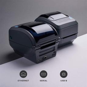 img 3 attached to ZEBRA GX420t Thermal Transfer Desktop Printer - 4 Inch Print Width, USB, Serial, and Ethernet Connectivity GX42-102410-000