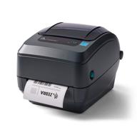 zebra gx420t thermal transfer desktop printer - 4 inch print width, usb, serial, and ethernet connectivity gx42-102410-000 logo