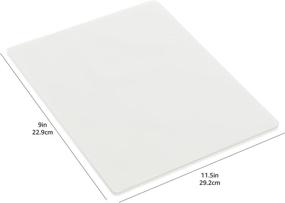 img 1 attached to 🔒 Amazon Basics Прозрачные термосвариваемые пластиковые листы - 9 x 11,5 дюйма, 100 штук (прозрачные) для надежной ламинации