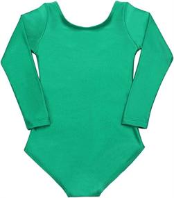 img 3 attached to Speerise Child's Long Sleeve Ballet Dance Leotard Dancewear for Kids