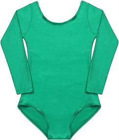 img 4 attached to Speerise Child's Long Sleeve Ballet Dance Leotard Dancewear for Kids