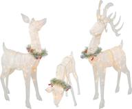 top treasures reindeer christmas decorations logo