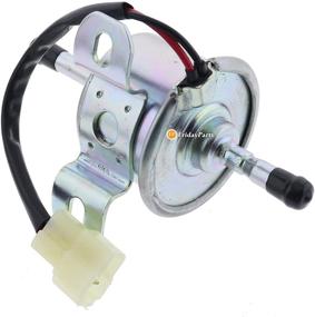 img 2 attached to John Deere Fuel Pump AM876266 AM876207 12V with White Plug - Fits 332 430 655 756 990 2020 2720 3120 4005 1023E 2027R