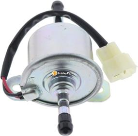 img 4 attached to John Deere Fuel Pump AM876266 AM876207 12V with White Plug - Fits 332 430 655 756 990 2020 2720 3120 4005 1023E 2027R